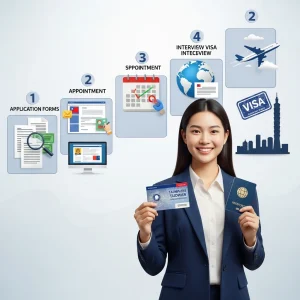Hướng dẫn chi tiết quy trình xin visa du học Đài Loan từ A-Z